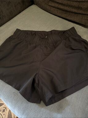 Athletic Works Black Active Short with Elastic Waist